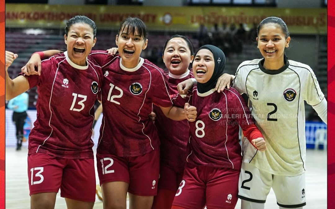 Timnas futsal putri Indonesia hari ini melakoni laga final SEA Games.