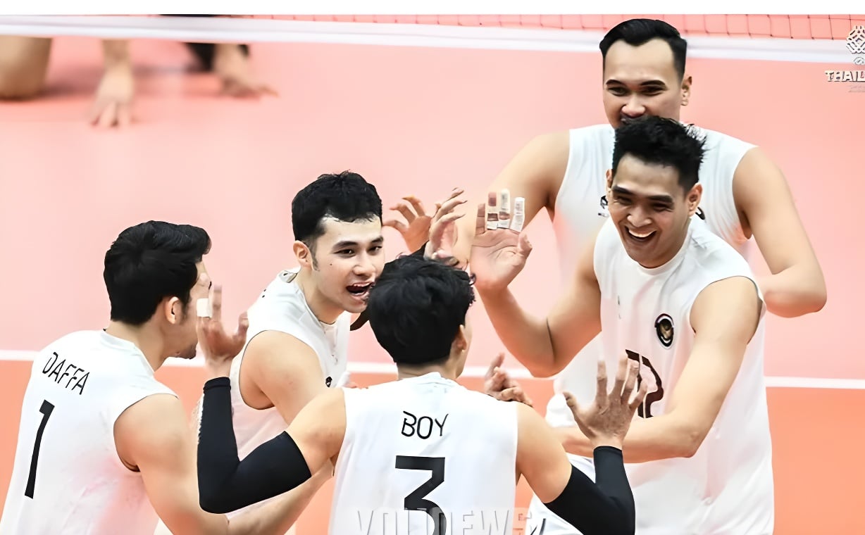 Indonesia sementara tertinggal 1-2.
