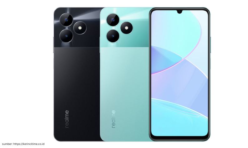 Realme C51 salah satu HP mirip iPhone.