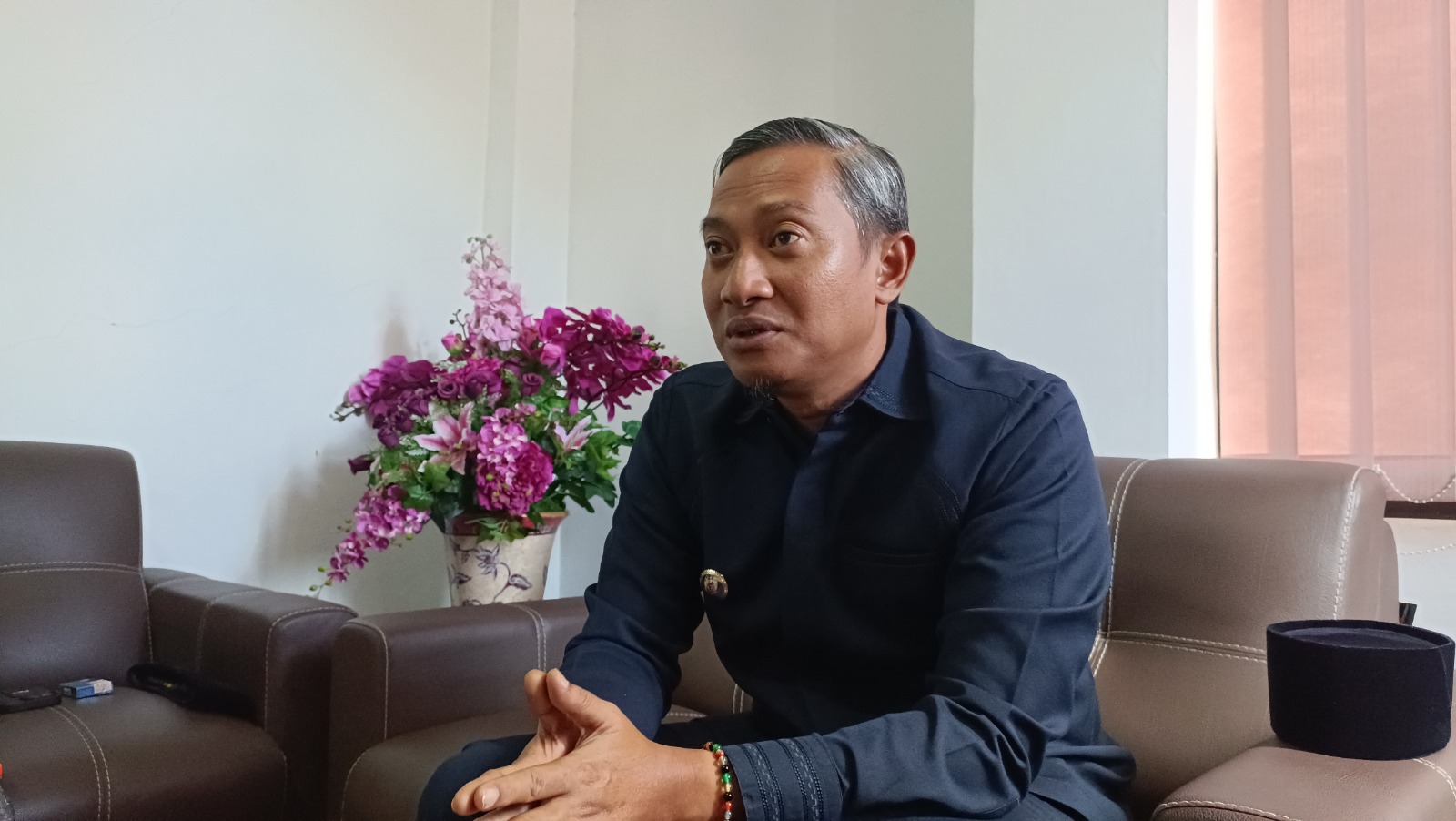 Bupati Pacitan Indrata Nur Bayuaji menyampaikan perkembangan seleksi jabatan pimpinan tinggi pratama yang telah memasuki tahap akhir. DOK JAWA POS RADAR PACITAN