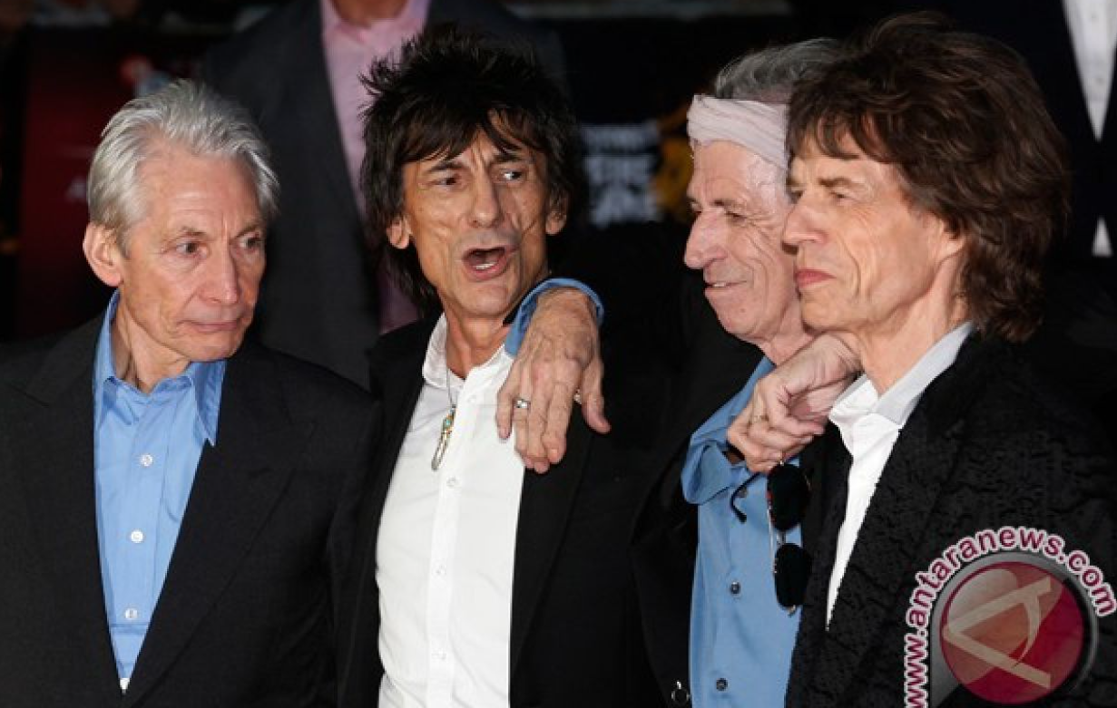 The Rolling Stones, legenda rock Inggris, tetap tak lekang oleh waktu dengan lagu-lagu ikoniknya.