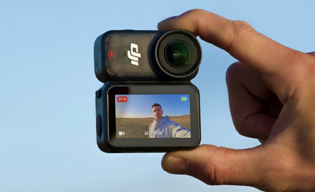 Ilustrasi action camera DJI Osmo Nano.
