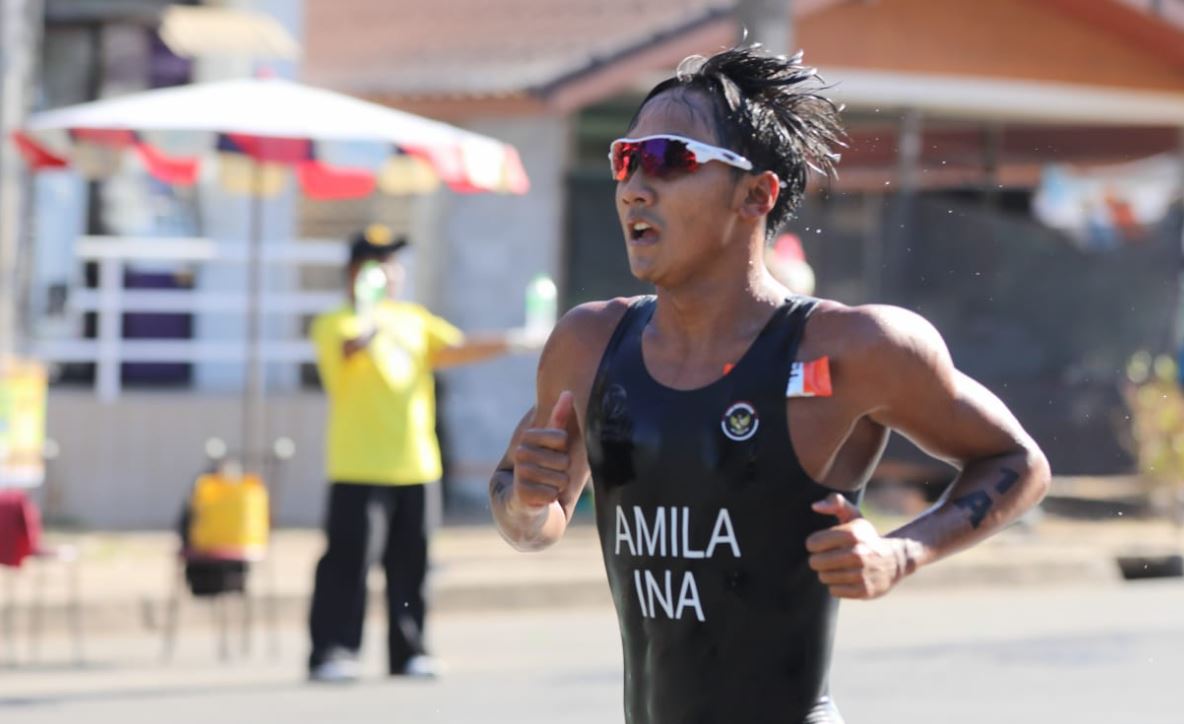 Tim Triatlon Indonesia resmi Juara Umum SEA Games 2025 .