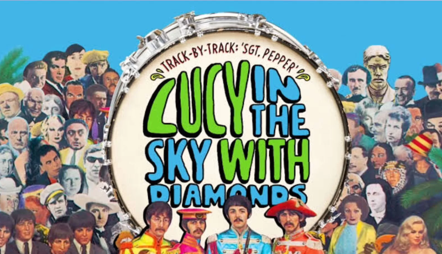 Lucy in the Sky with Diamonds karya The Beatles memiliki lirik surealis penuh imaji, membuat lagu ini terus memicu tafsir dan misteri.