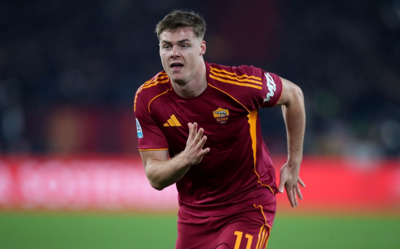 Penyerang AS Roma, Evan Ferguson.