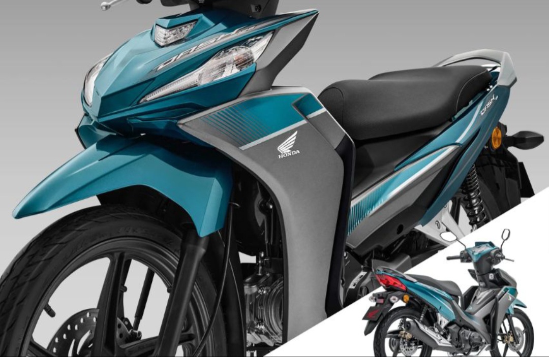 Honda Dash 125 2026 tampil dengan warna dan striping baru, mengusung desain sporty serta mesin 125 cc irit bahan bakar.
