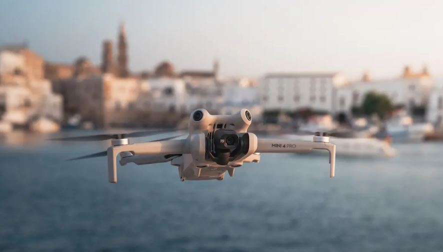 Ilustrasi drone untuk fotografi.