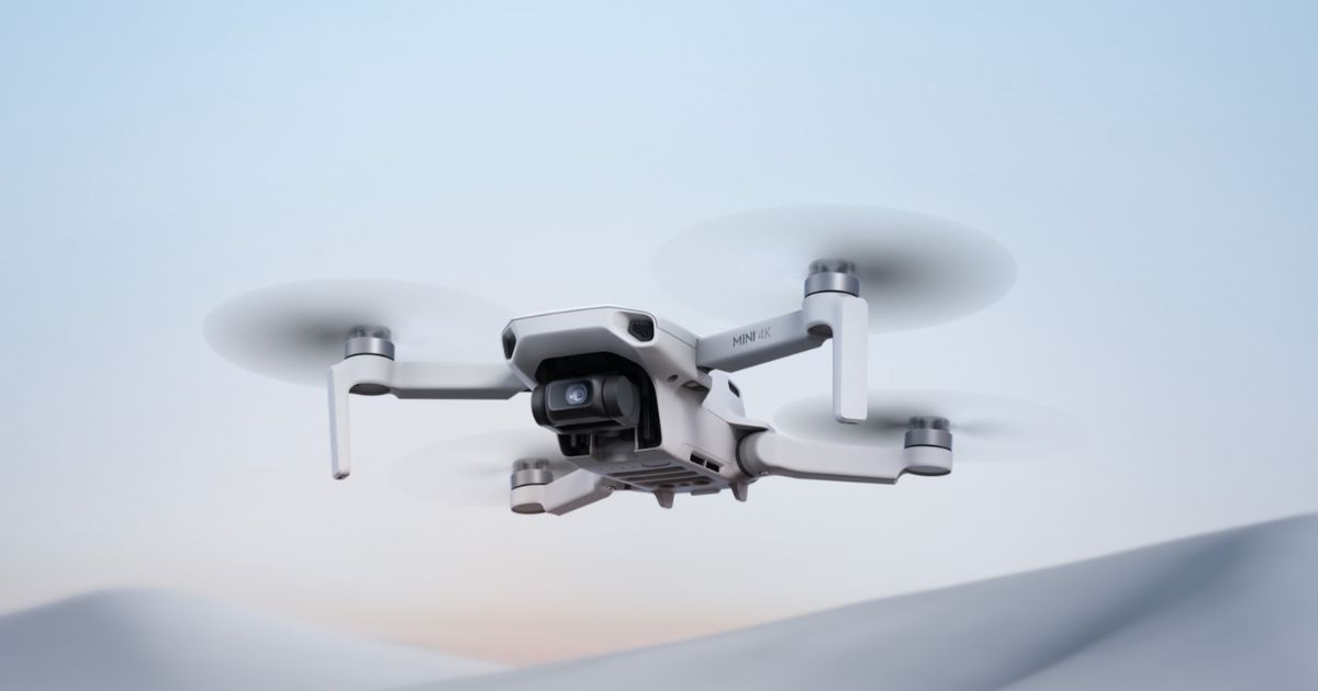 Ilustrasi rekomendasi drone kamera 4K.