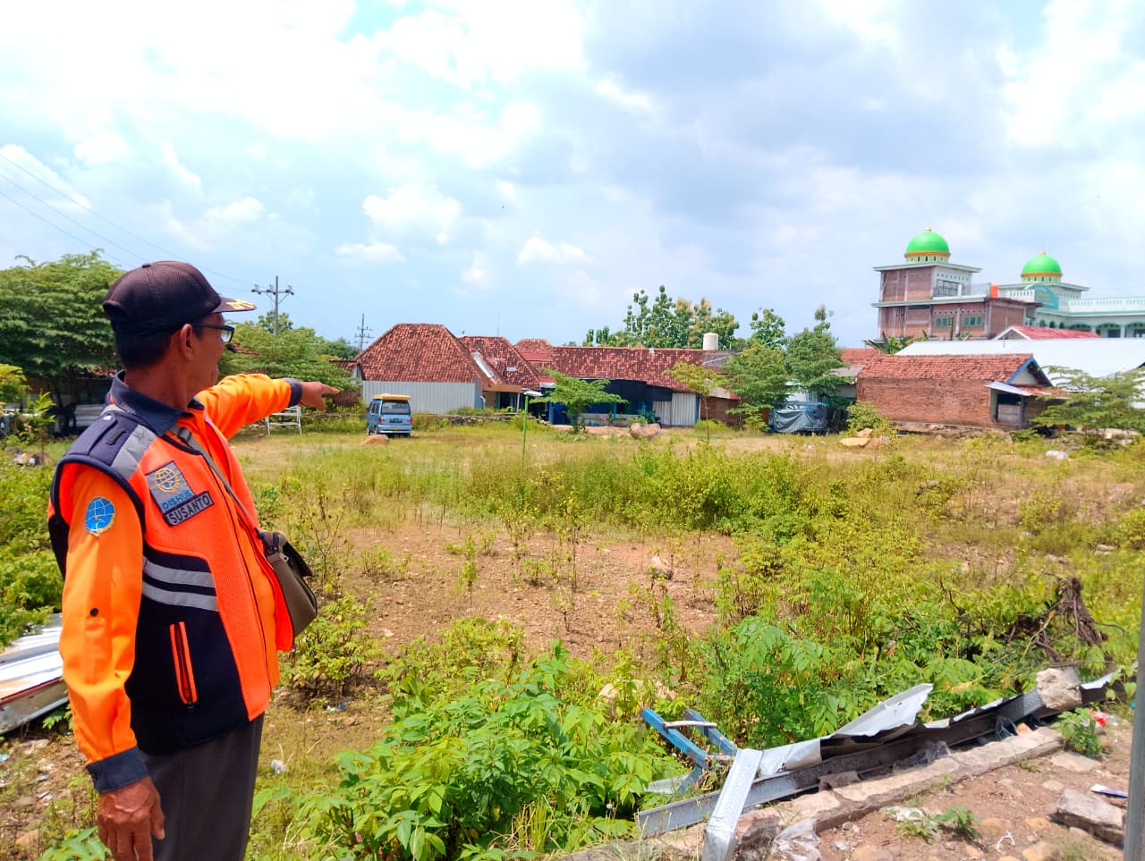 Pasar Dungus yang terbakar pada 2022 lalu direncanakan dibangun kembali pada 2026 dengan anggaran Rp 15 miliar. Loditya Fernandez/Radar Madiun