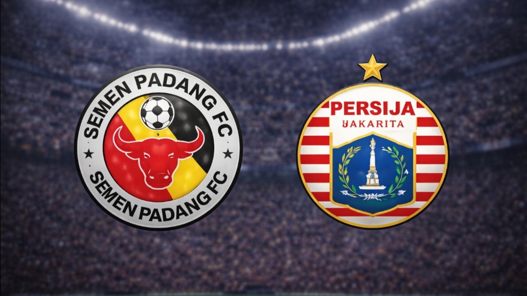 Laga Semen Padang vs Persija dijadwalkan pada Senin 22 Desember 2025 pukul 19.00 WIB.