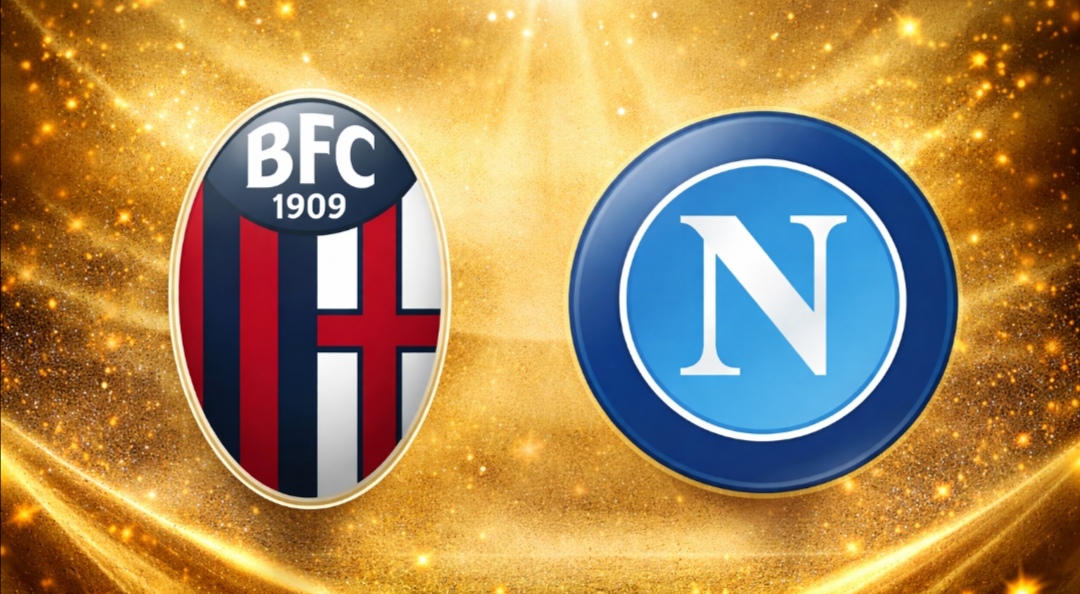 Final Super Coppa Italia mempertemukan Bologna vs Napoli yang terjadwal 23 Desember pukul 02.00 WIB.