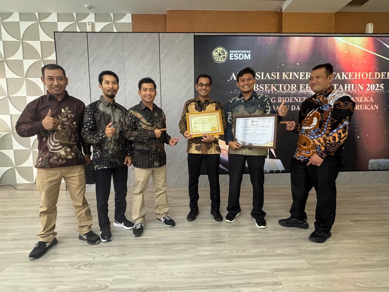 PLN Nusantara Power UP Pacitan prestasi membanggakan di kancah nasional.