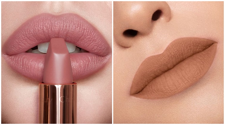 Ilustrasi shade lipstik Wardah untuk berbagai warna kulit.