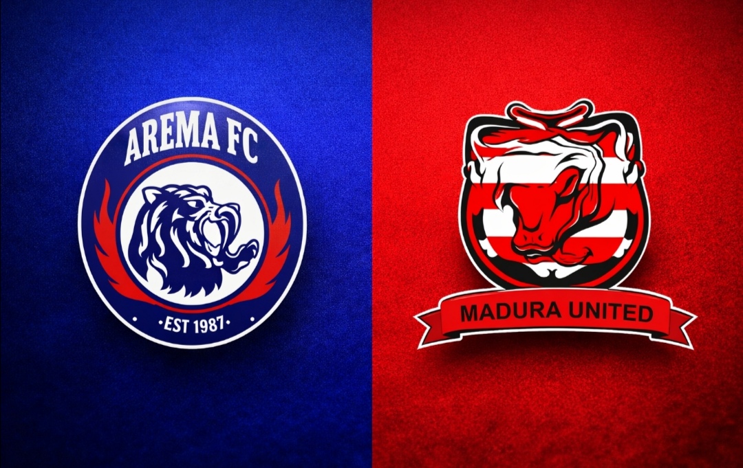 Pertandingan Arema vs Madura United akan berlangsung pada Selasa 23 Desember 2025 pukul 15.30 WIB.