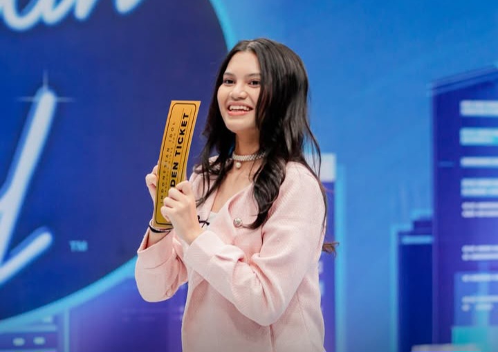 Katarina Brigitta, salah satu peserta yang dapat golden ticket.