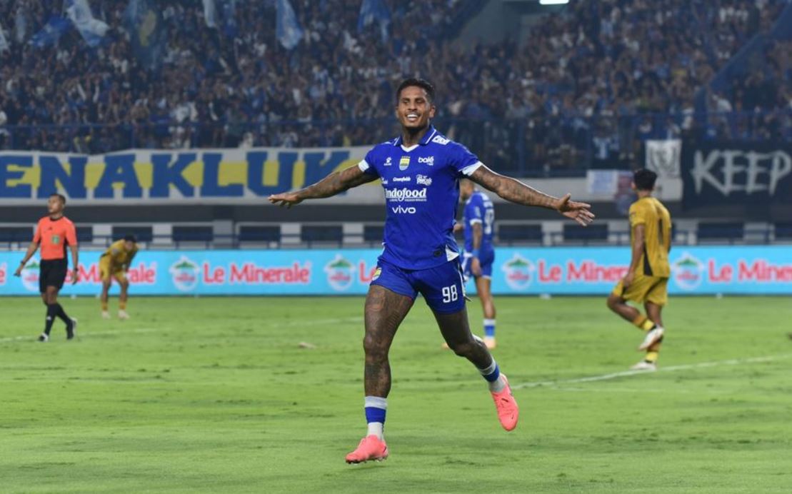 Ramon Tanque bersinar di BRI Super League bersama Persib Bandung.
