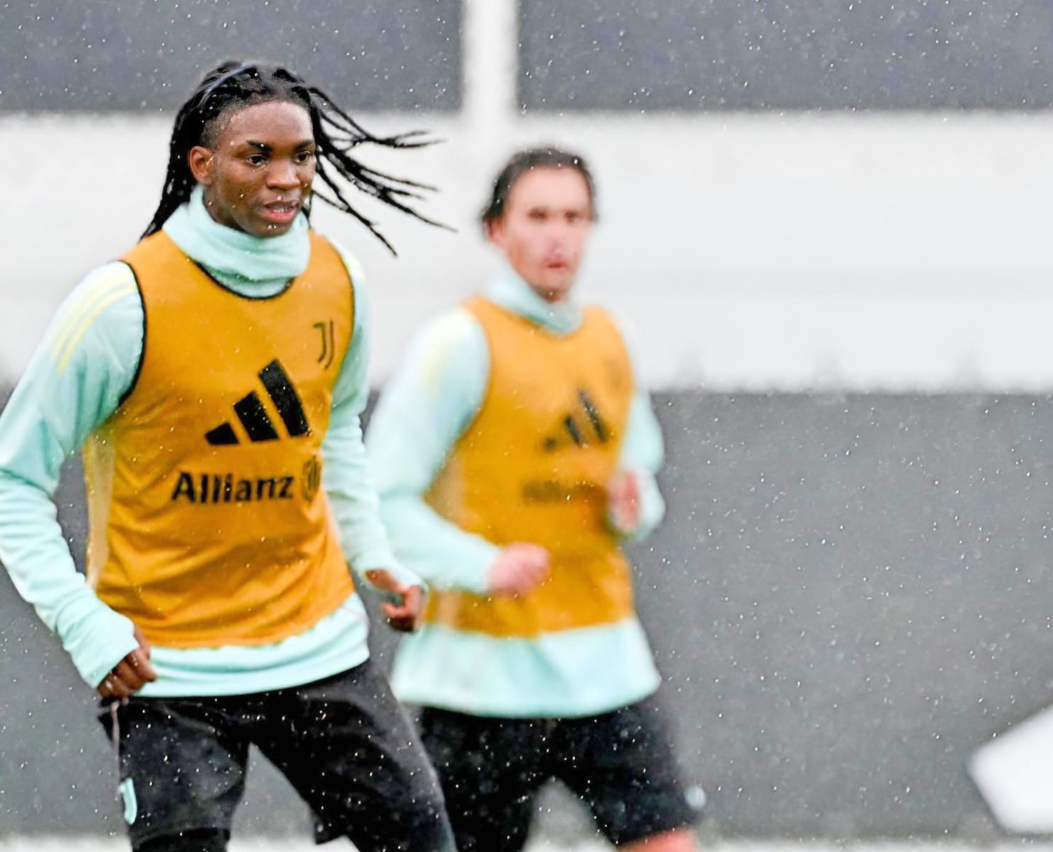 Destiny Elimoghale ikut latihan bersama tim utama Juventus.