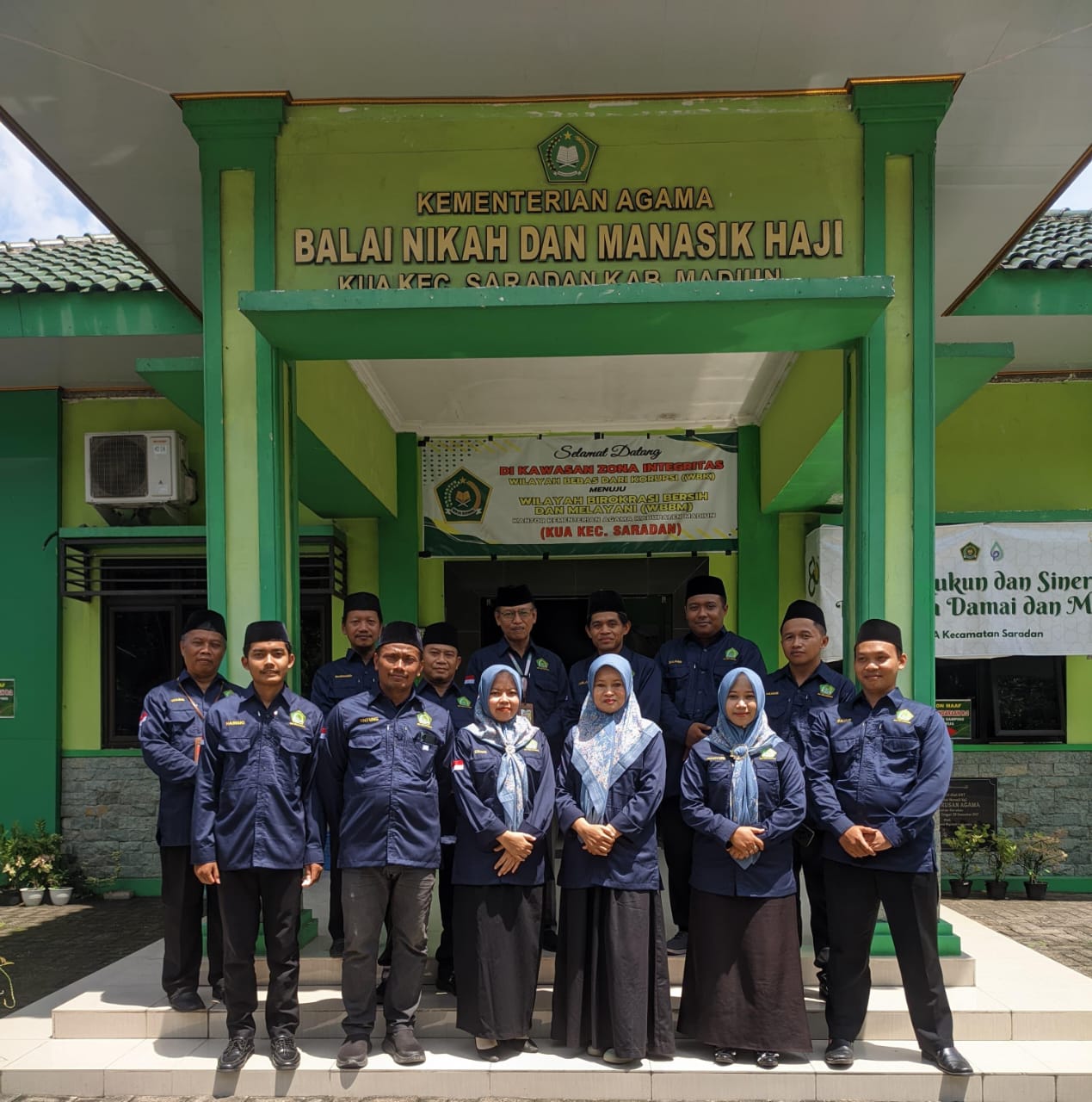 KUA Kecamatan Saradan, Kabupaten Madiun, menyiapkan Masjid Ar Rohman Sugihwaras sebagai masjid rest area.