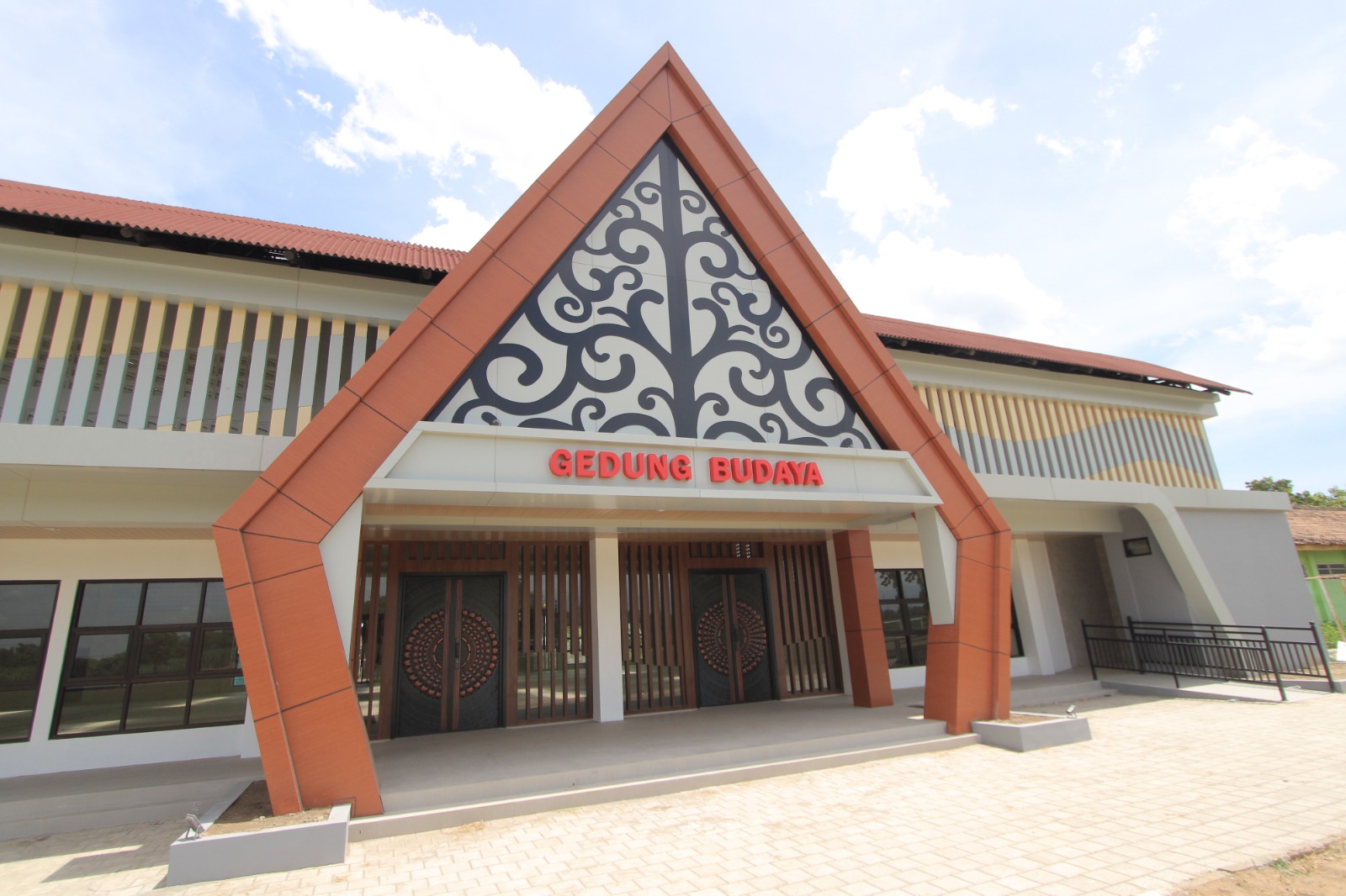 Gedung Budaya Maospati yang telah berstatus P1 mulai bisa dimanfaatkan untuk kegiatan seni, budaya, dan sosial masyarakat. AJI PUTRA/JAWA POS RADAR MAGETAN