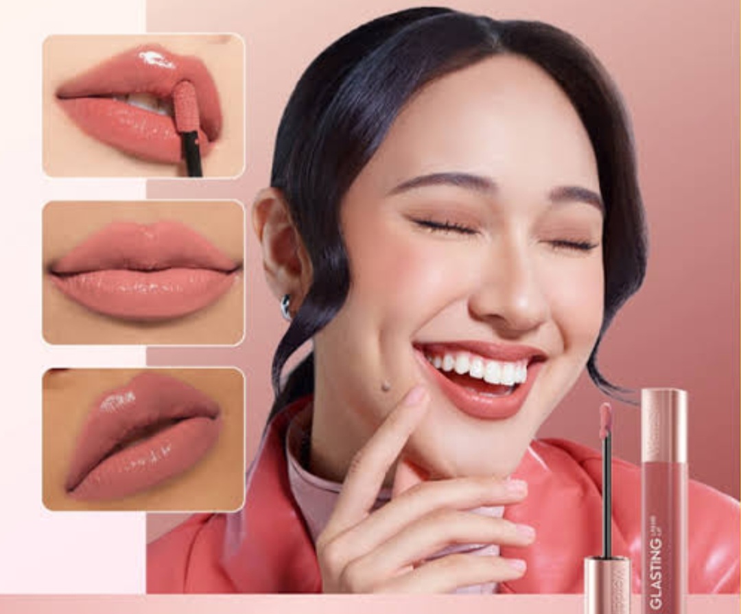 Ilustrasi lipstik glossy Wardah.