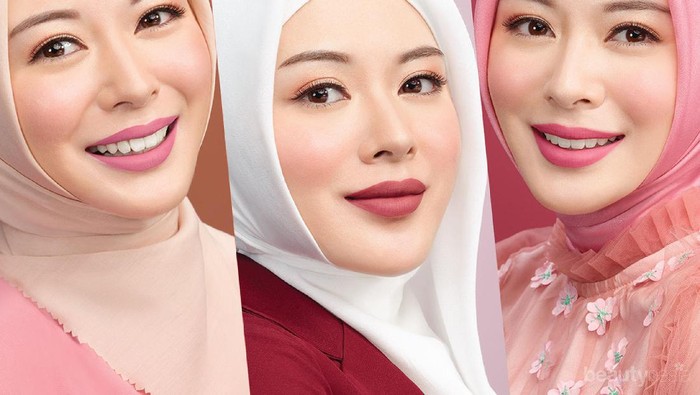 Ilustrasi lipstik Wardah untuk ibu-ibu muda.