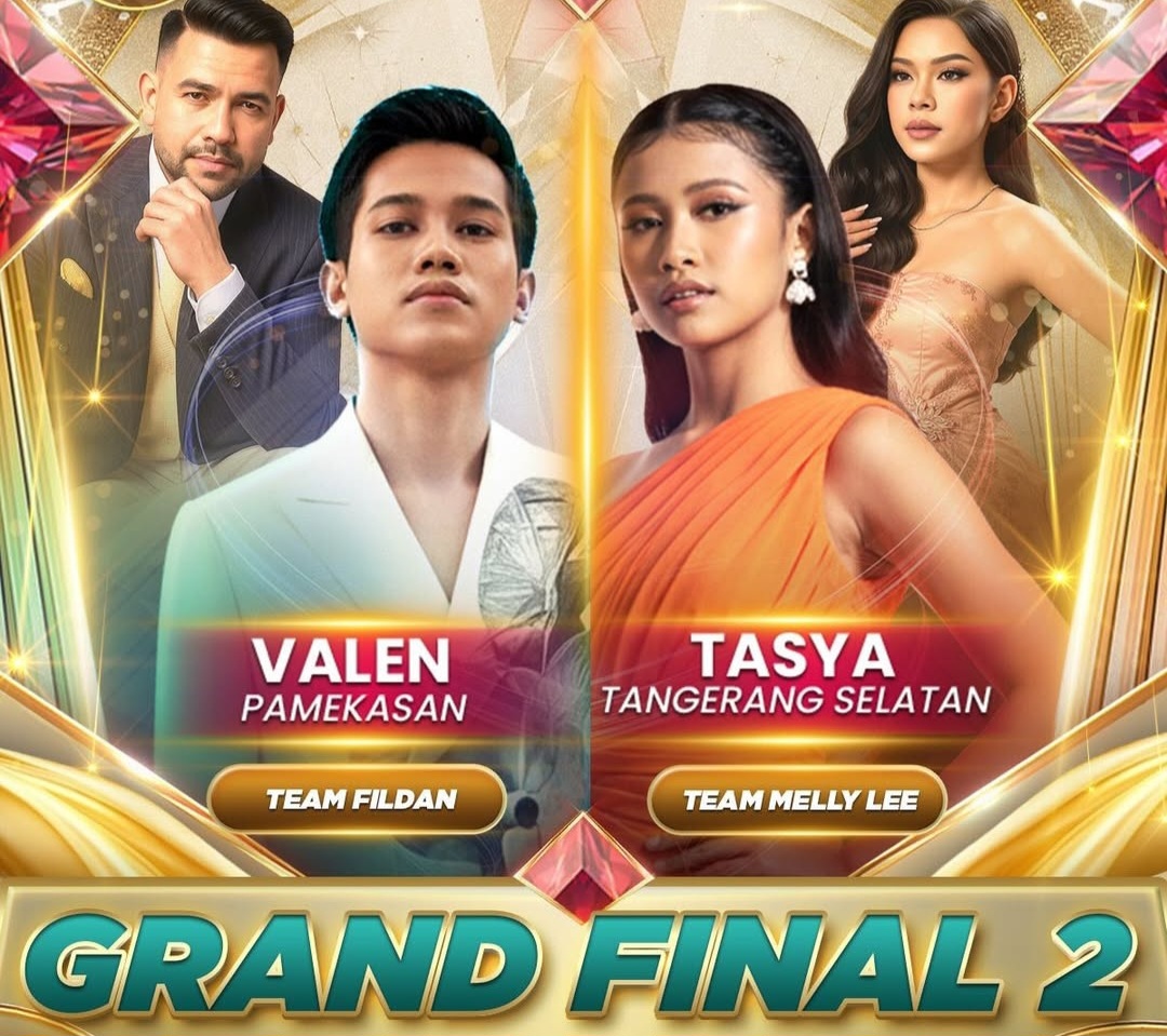 Tasya Tangerang Selatan dan Valen Pamekasan tampil maksimal di Mini Concert Grand Final 2 Dangdut Academy 7 yang disiarkan Indosiar.