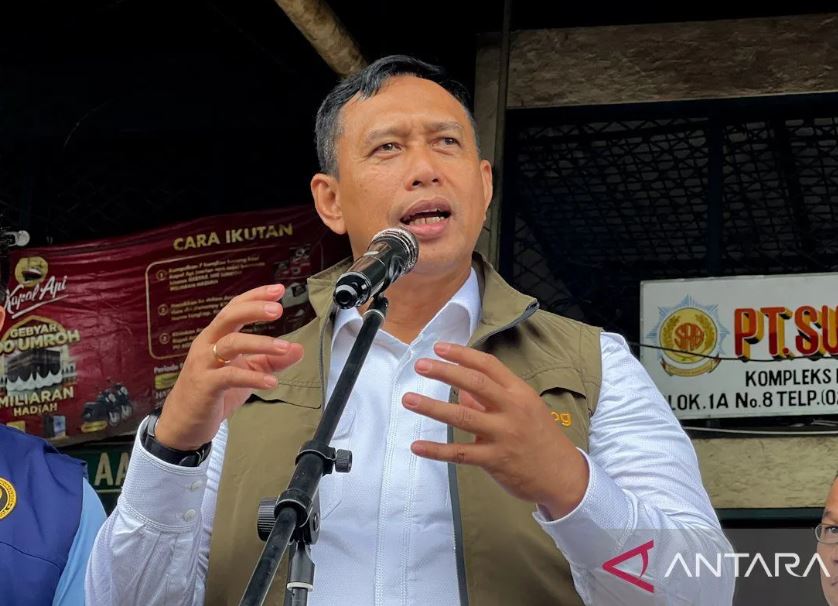 Direktur Utama Perum BULOG Ahmad Rizal Ramdhani.