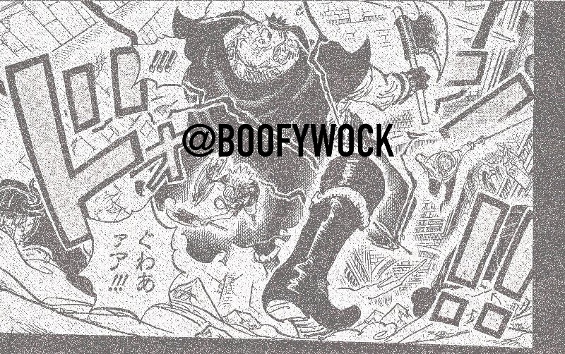 Shanks dan Gaban menyerang Raja Harald dengan Haoshoku Haki di cerita baca komik One Piece 1170 RAW.