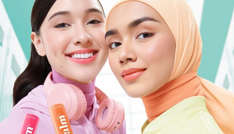 Ilustrasi lip balm Wardah untuk anak sekolah.