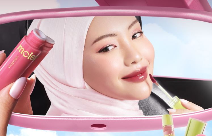 Ilustrasi lip tint Wardah untuk anak sekolah.