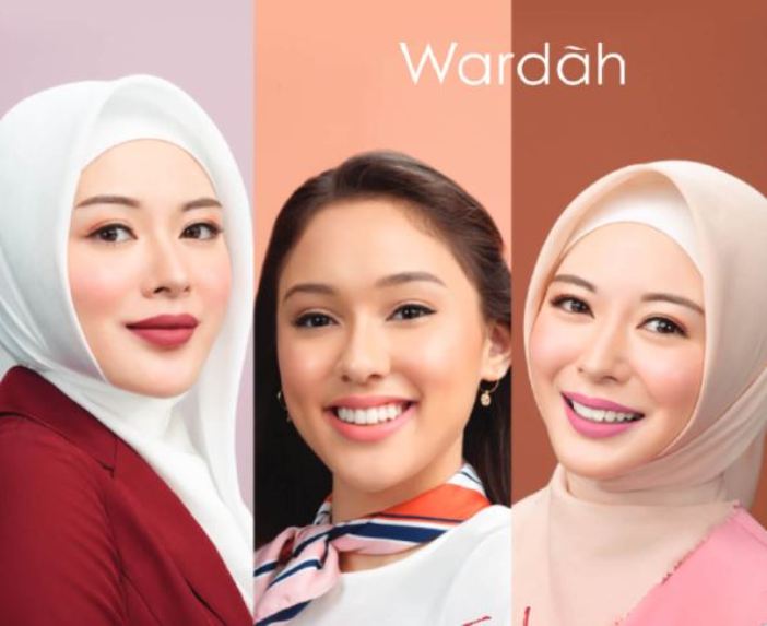 Ilustrasi lipstik Wardah transferproof untuk ibu muda.