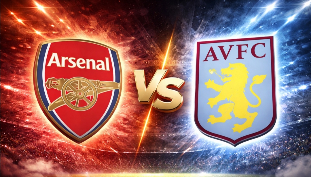 Laga Arsenal vs Aston Villa dijadwalkan berlangsung pada Rabu 31 Desember 2025 pukul 03.15 WIB.