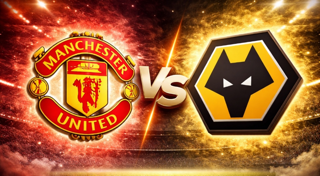 Manchester United vs Wolverhampton dijadwalkan Rabu 31 Desember 2025 pukul 03.15 WIB.