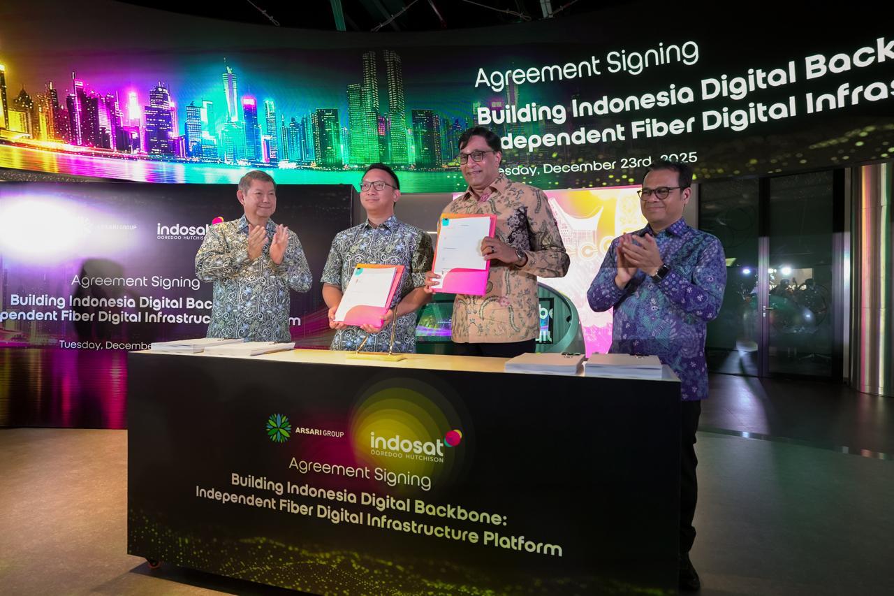 Indosat, Arsari, Northstar sepakat membentuk FiberCo.
