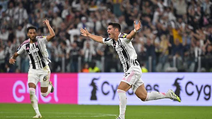 Penyerang muda Juventus, Vasilije Adzic.