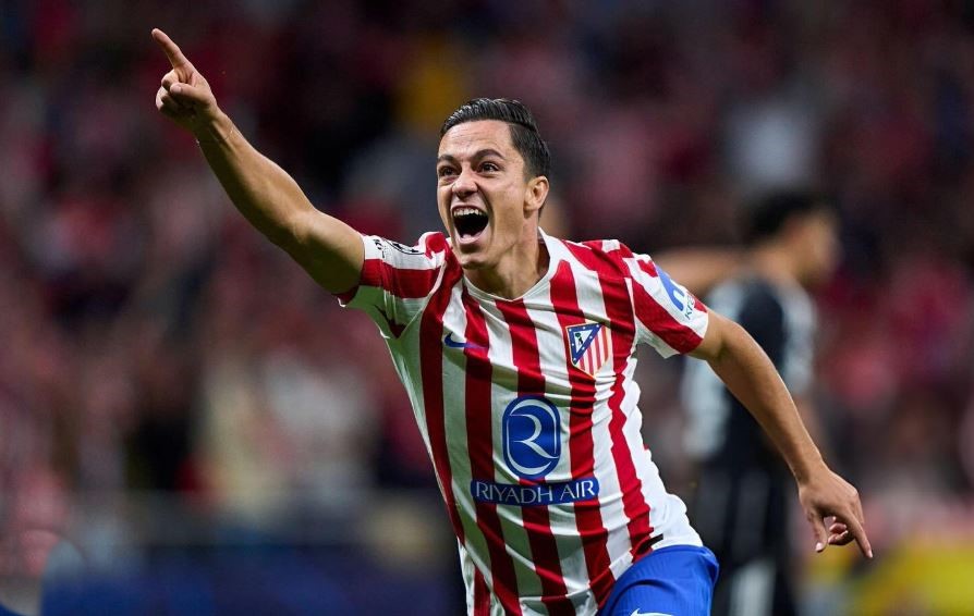 Giacomo Raspadori mencetak gol untuk Atletico Madrid.