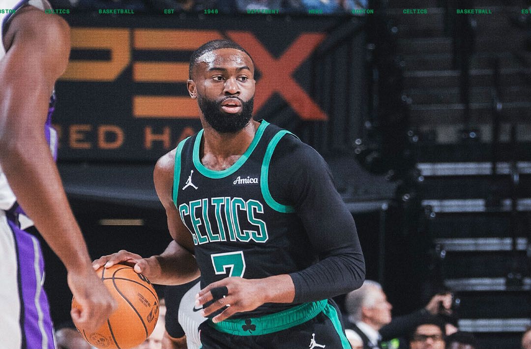 Jaylen Brown jadi top skor di laga hari ini.