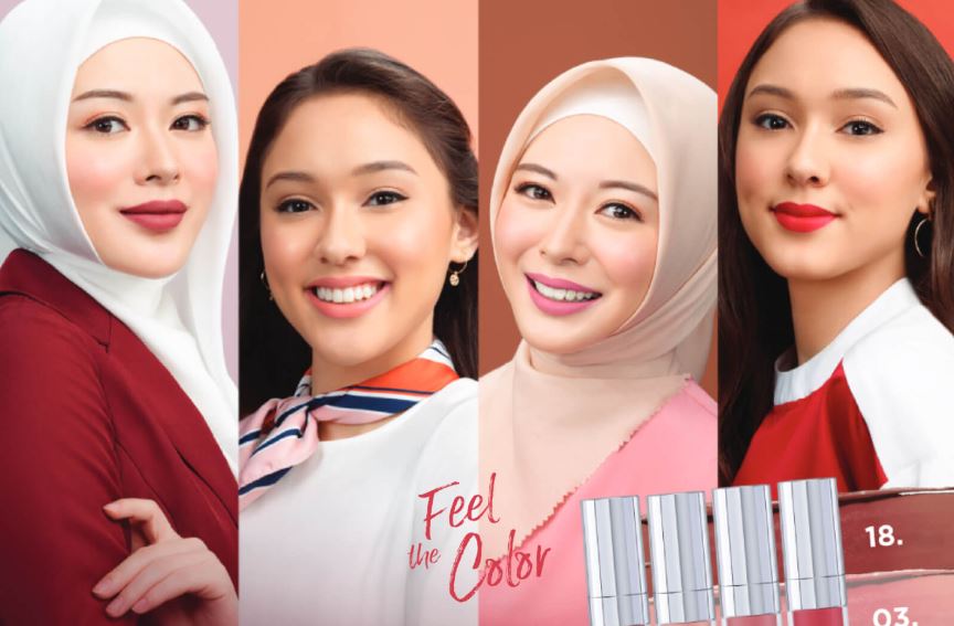 Ilustrasi shade Wardah Exclusive Matte Lip Cream.