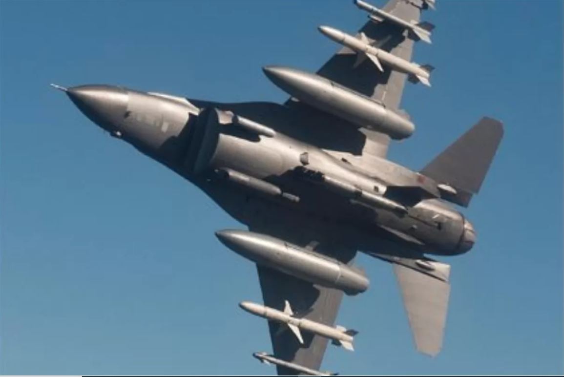Ilustrasi Jet tempur F-16V.