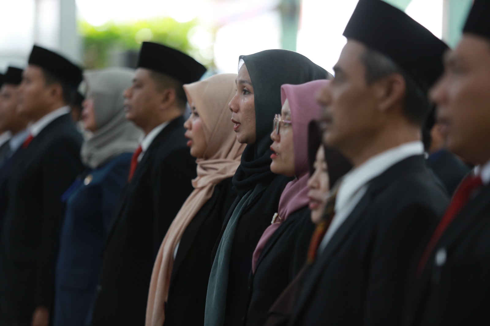 ASN GANTUNG SERAGAM: Ratusan aparatur sipil negara di Kabupaten Madiun memasuki masa pensiun pada 2026, dengan mayoritas berasal dari tenaga guru. DOK RADAR MADIUN