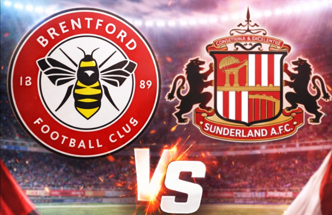 Laga Brentford vs Sunderland dijadwalkan Kamis 8 Januari 2026 pukul 02.30 WIB.