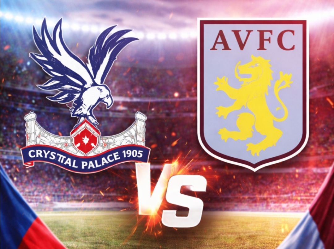 Laga Crystal Palace vs Aston Villa dijadwalkan Kamis 8 Januari 2026 pukul 02.30 WIB.