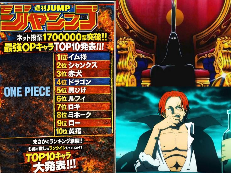Shonen Jump merilis 10 karakter One Piece terkuat pilihan fans Jepang.