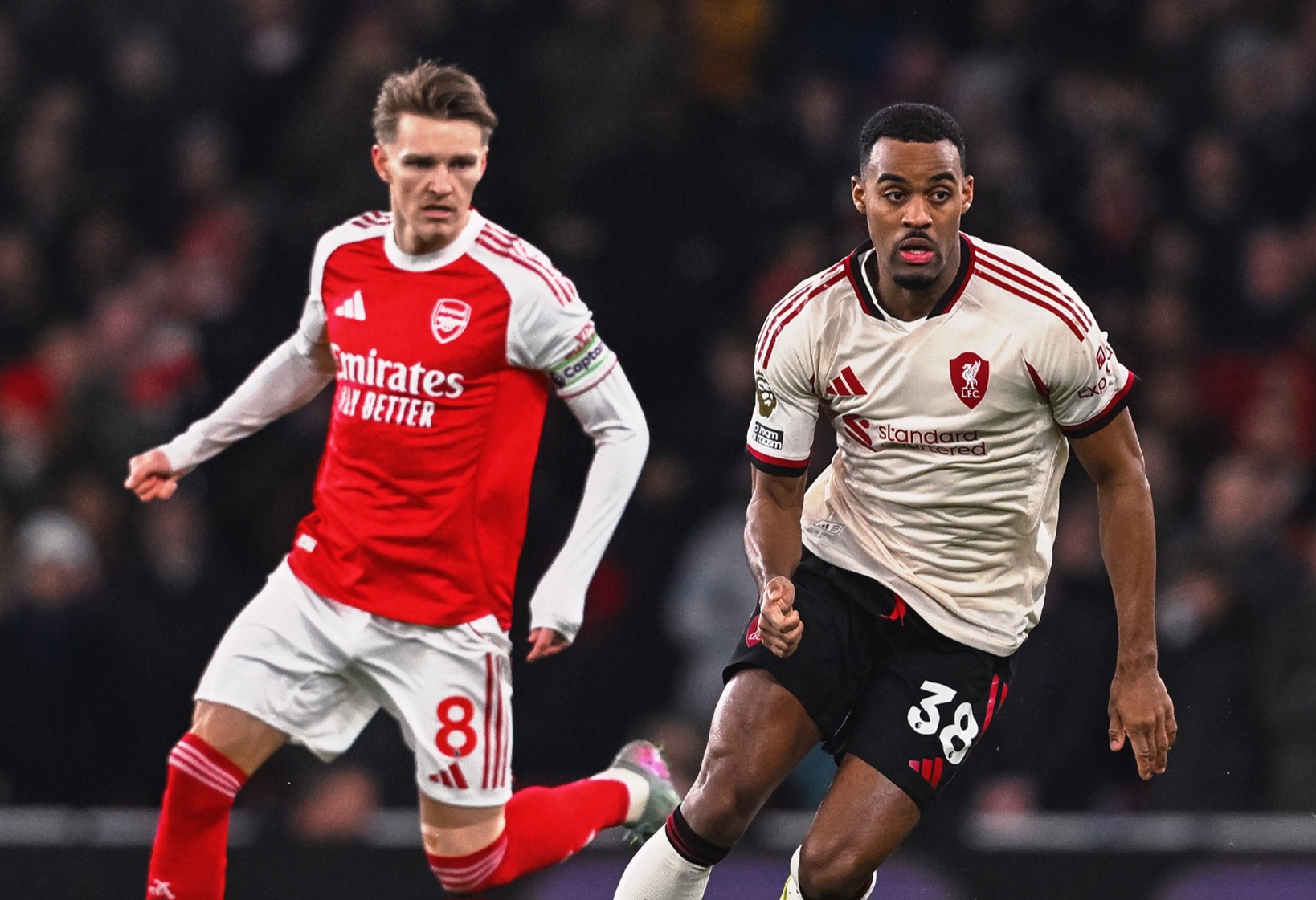 Arsenal gagal kalahkan Liverpool tadi malam.