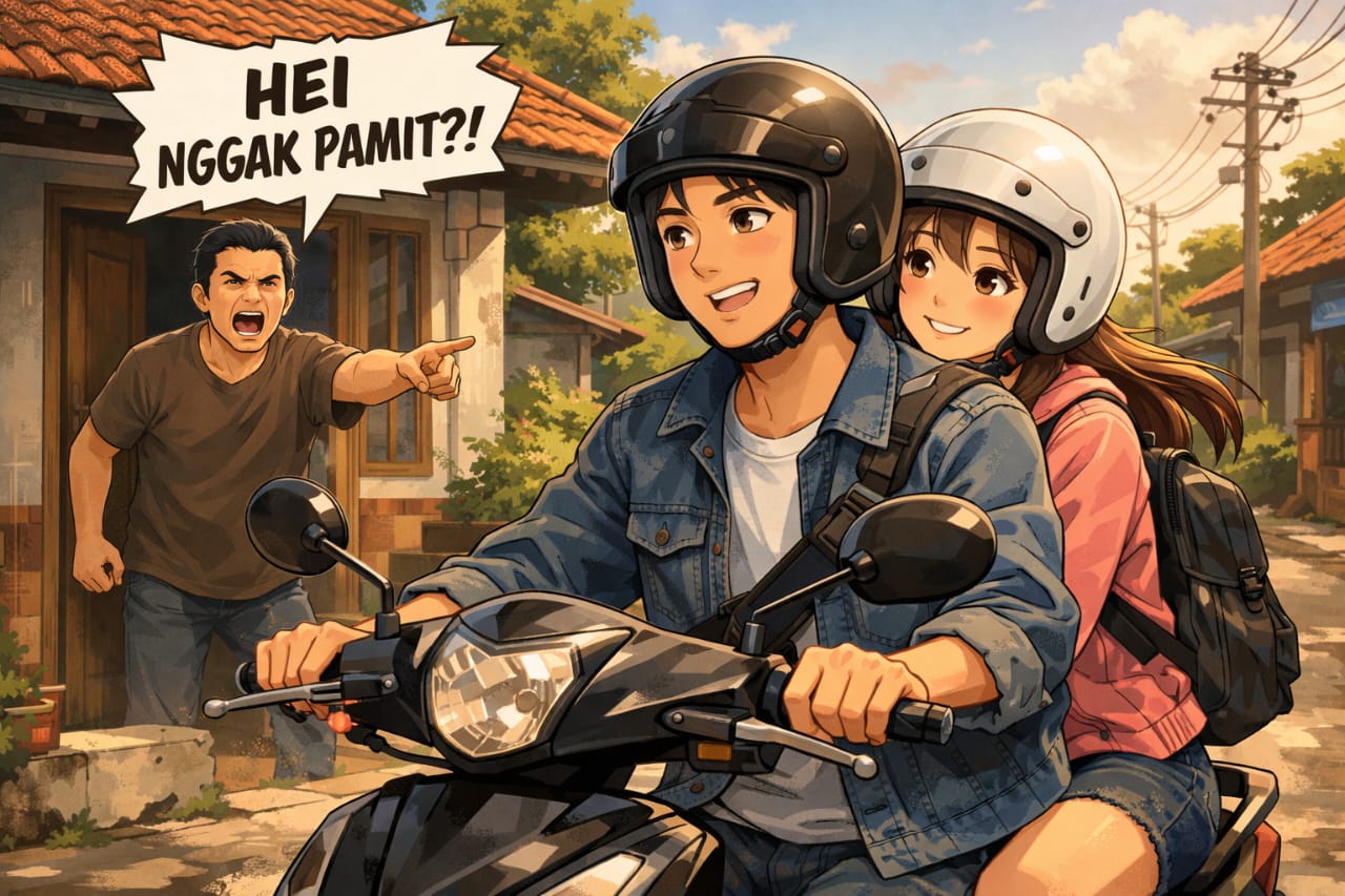 ILUSTRASI: KUHP baru mengatur ancaman pidana bagi perbuatan membawa pacar pergi tanpa izin orang tua, dengan hukuman hingga tujuh tahun penjara.