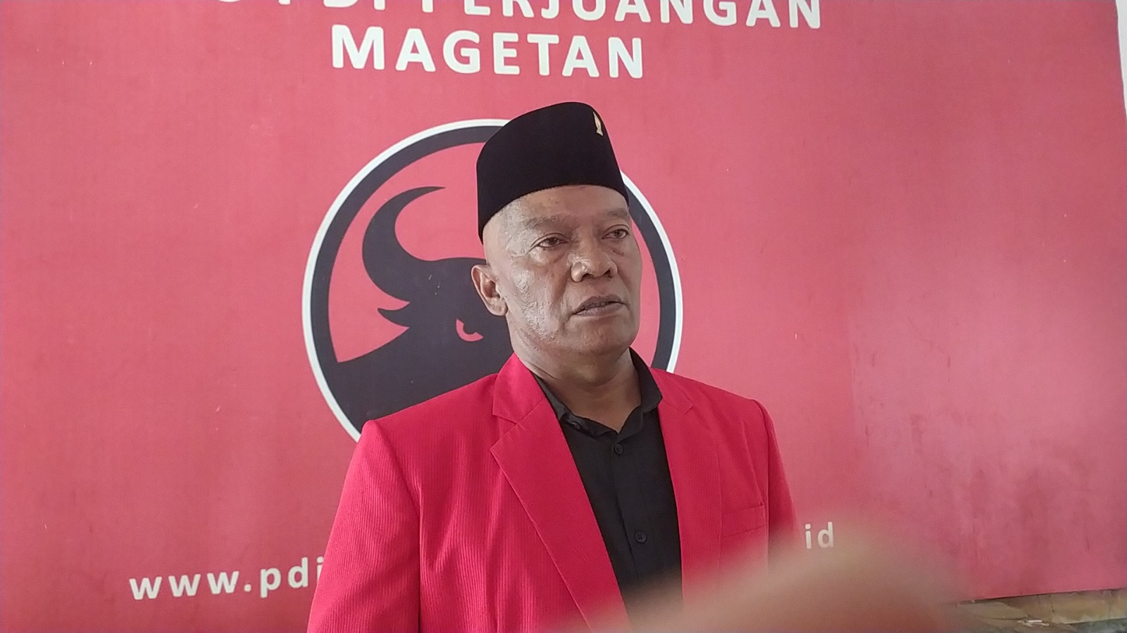 Wakil Ketua DPC PDIP Magetan Joko Suyono.