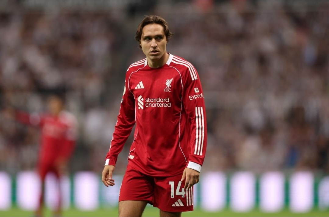 Pemain Liverpool Federico Chiesa.