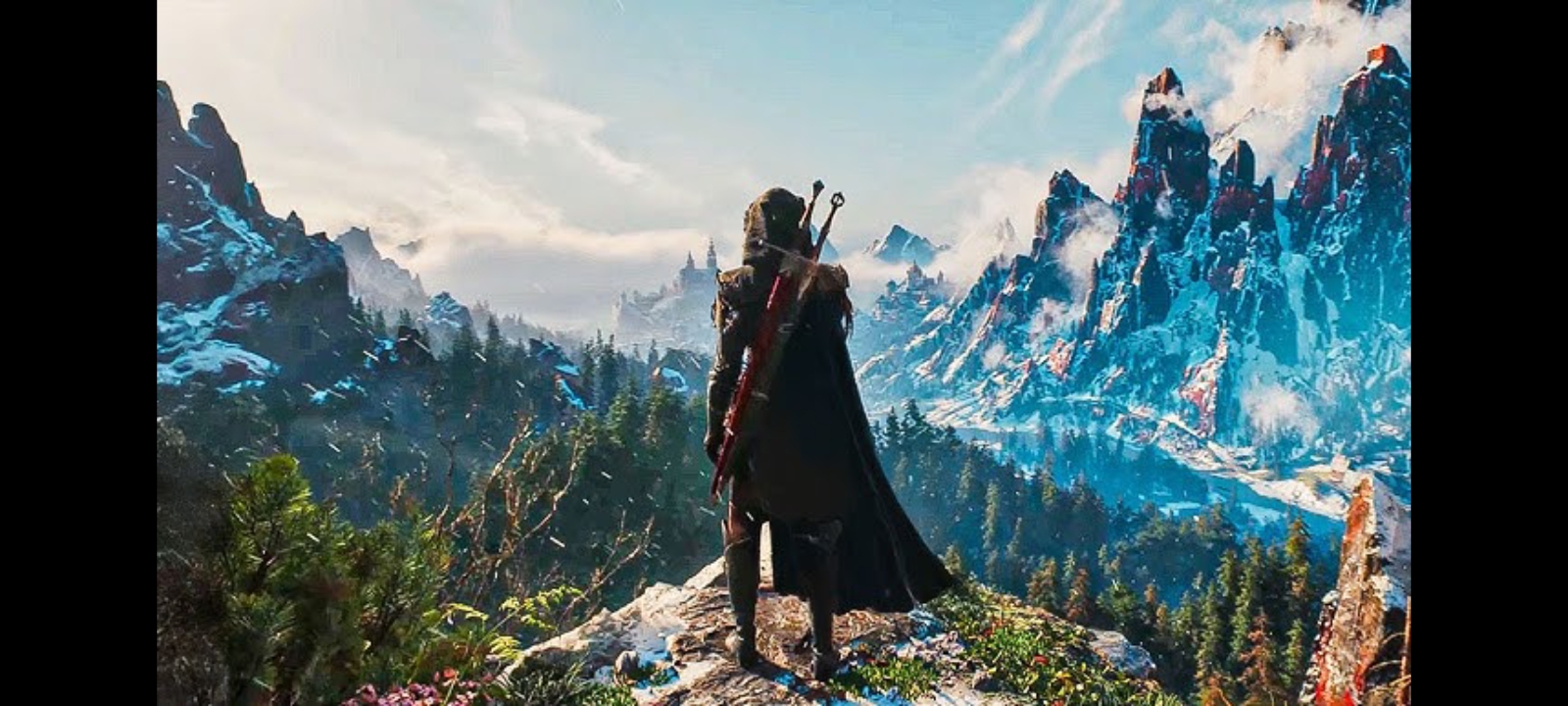 Tampilan The Witcher 4, game open world yang akan rilis pada 2026.