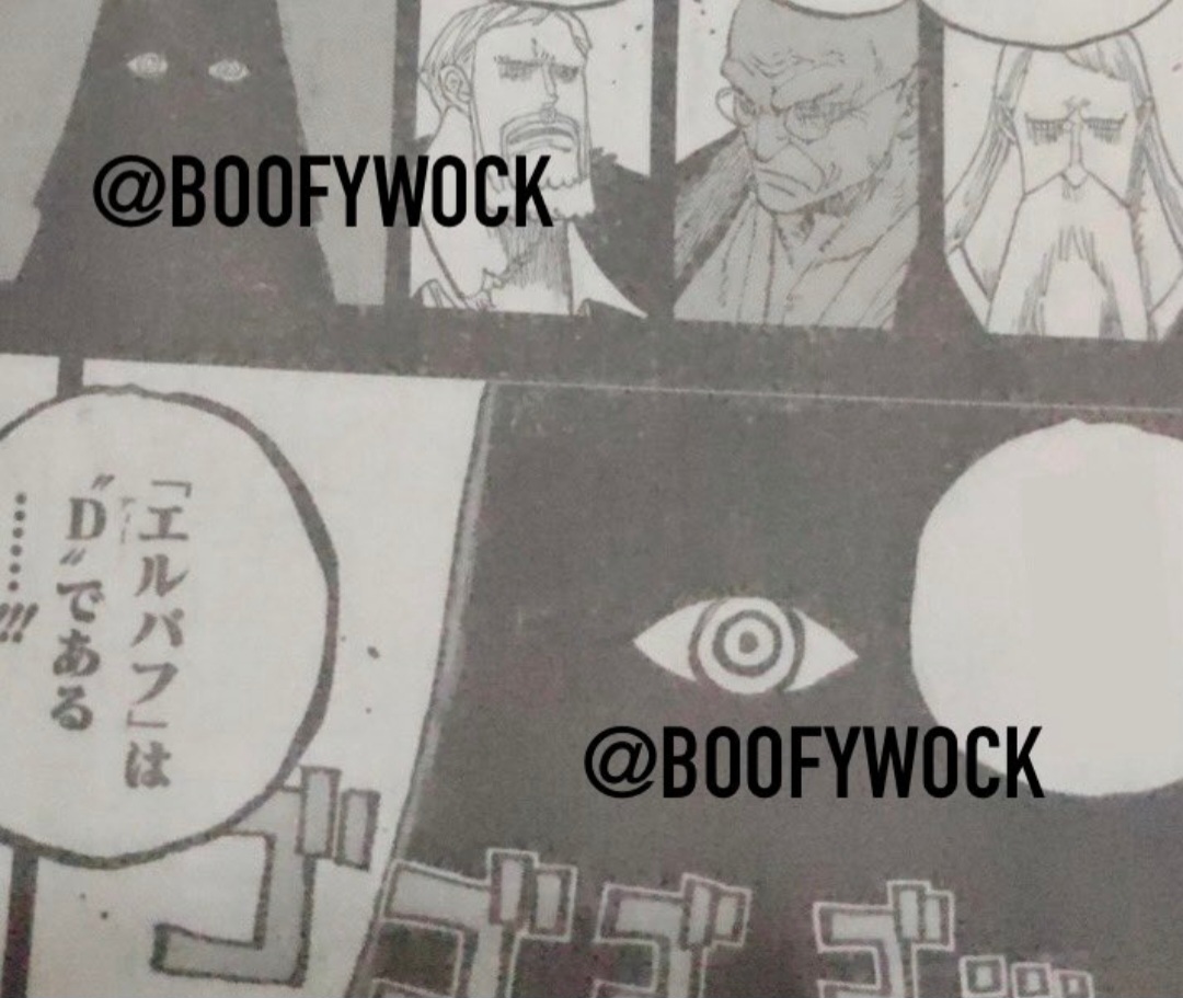 Imu menyebut Elbaph bagian dari klan D di baca komik One Piece 1171 RAW.