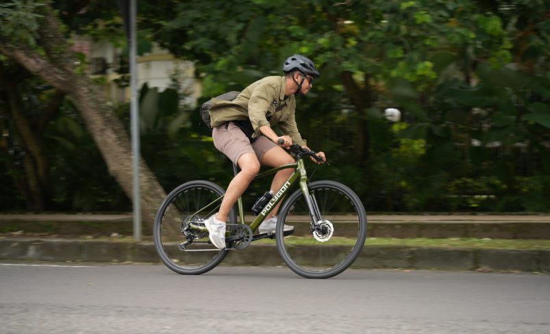 Ilustrasi sepeda Polygon yang nyaman buat harian dan touring.